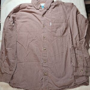 Columbia long Sleeve button down mens size large